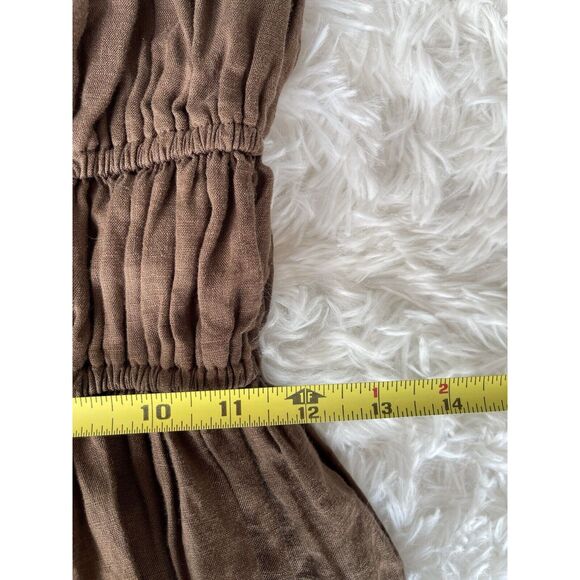 Faithfull the Brand Brown Midi Dress - Picture 12 of 13